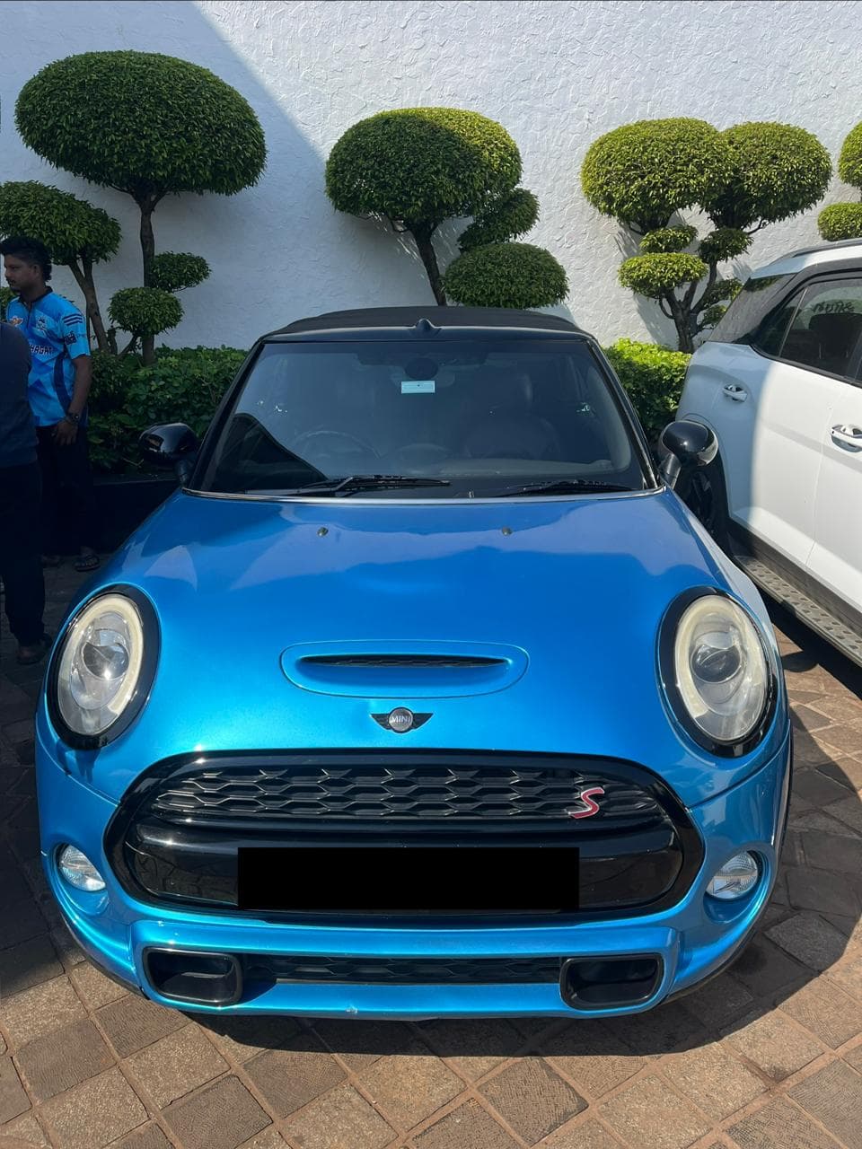 Mini Cooper — Blue, 2017