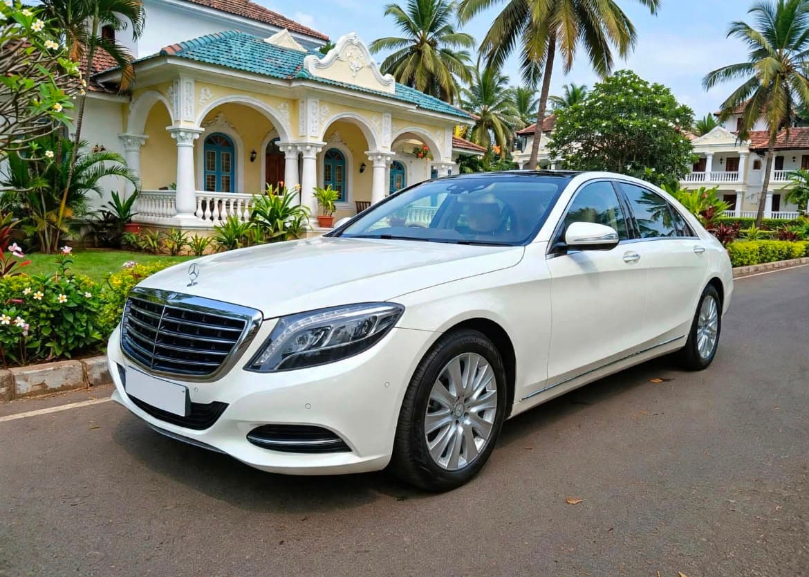 Mercedes S-Class — White